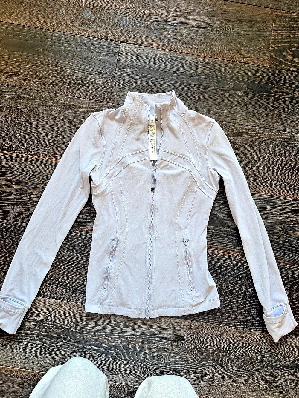 Lululemon Convertible Jacket Serene Blue Athletic Size 6